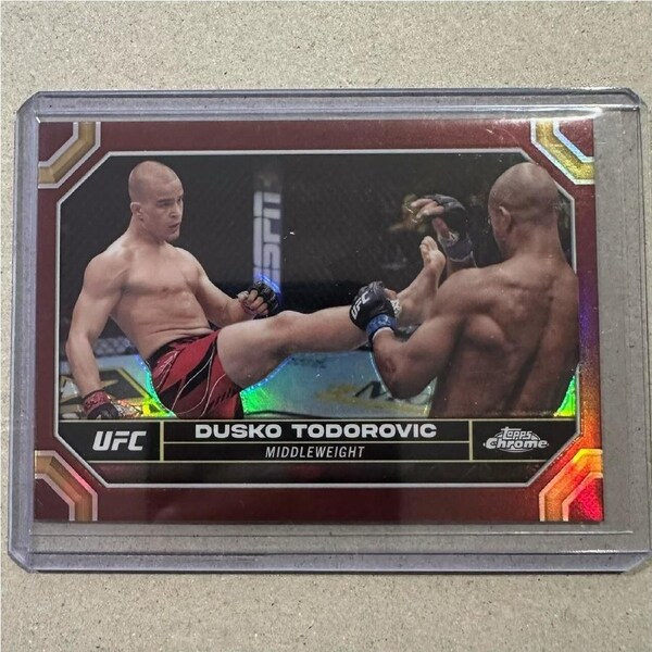 2024 Topps Chrome UFC - DUSKO TODOROVIC - Magenta Refractor #63