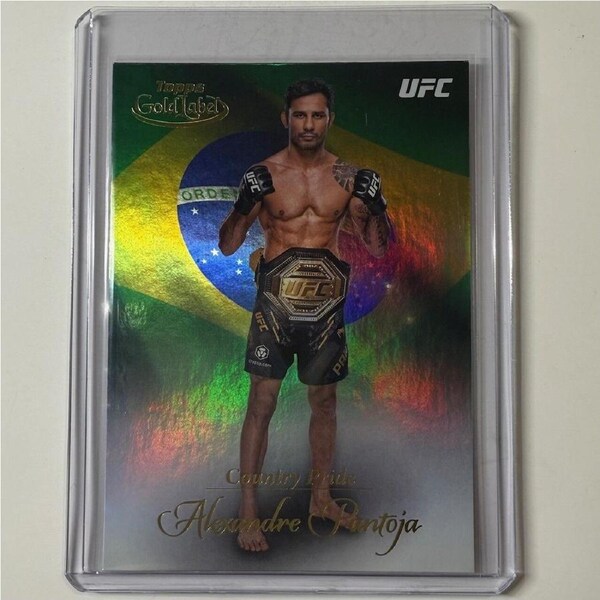2024 Topps Gold Label UFC - ALEXANDRE PANTOJA Country Pride #CP-15