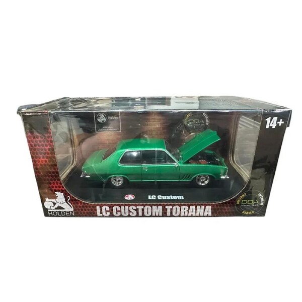 DDA 1:24 HOLDEN LC TORANA CUSTOM INDY GREEN (DDA605)