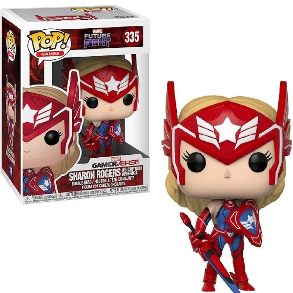 POP! Vinyl Marvel GamerVerse - Sharon Rogers (as Captain America) #335