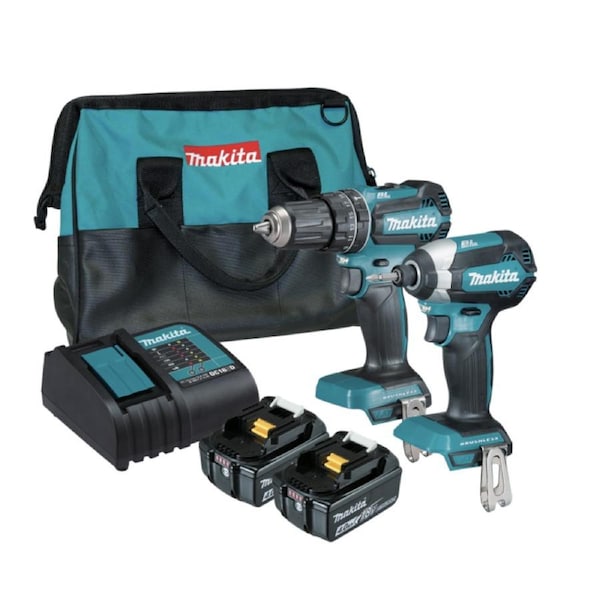Makita 18V Brushless 2 Piece Combo Kit - DLX2283SM