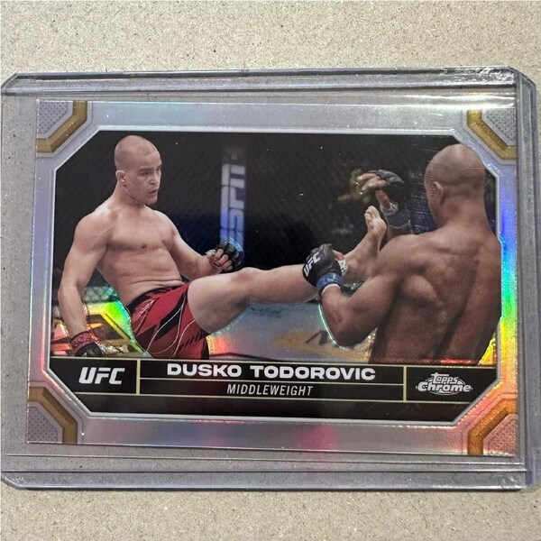 2024 Topps Chrome UFC - DUSKO TODOROVIC Silver Refractor Card #63