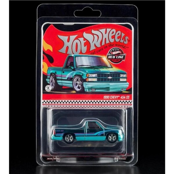 Hot Wheels RLC 1990 Chevy 454 SS hot wheels Member Exclusive Spectraflame Teal