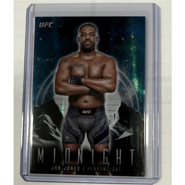 2024 Topps Midnight UFC - JON JONES Moonbeam #100