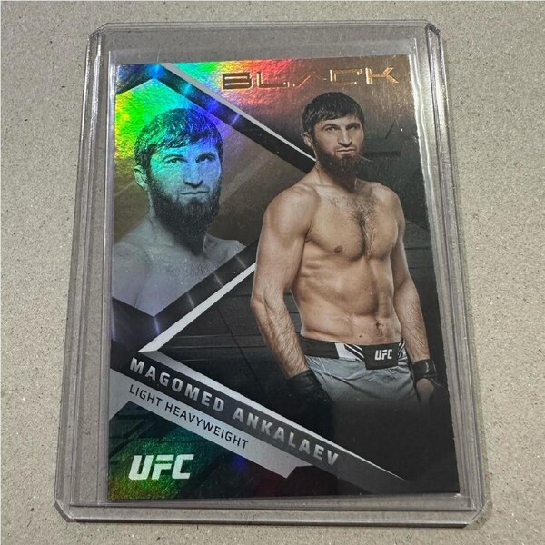 2022 Panini Chronicles Black UFC - MAGOMED ANKALAEV - BRONZE BLACK #211