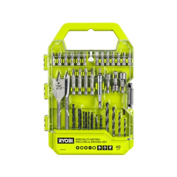 Ryobi 40-Piece Specialty Metric Drill and Drive Set