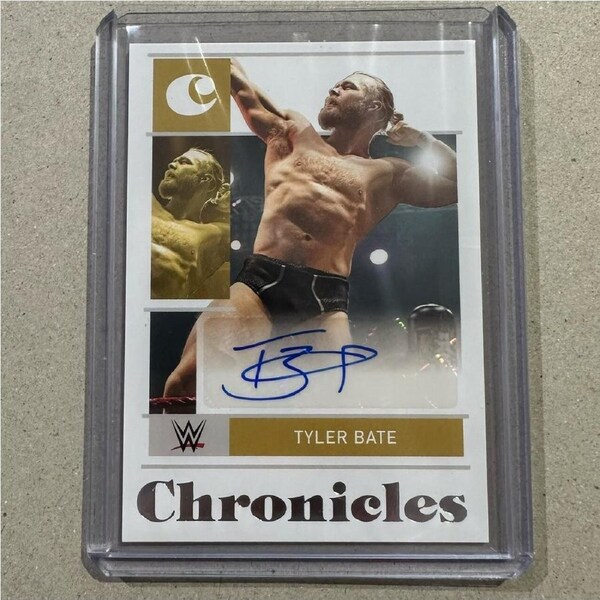 2022 Panini WWE Chronicles - TYLER BATE Auto #CS-TBT