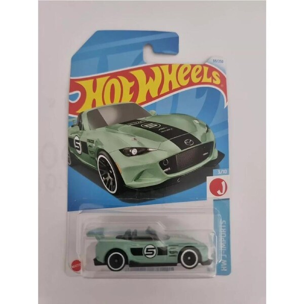 Hot Wheels 2024 HW J-Imports '15 Mazda MX-5 Miata Green 3/10 Long Card 69/250