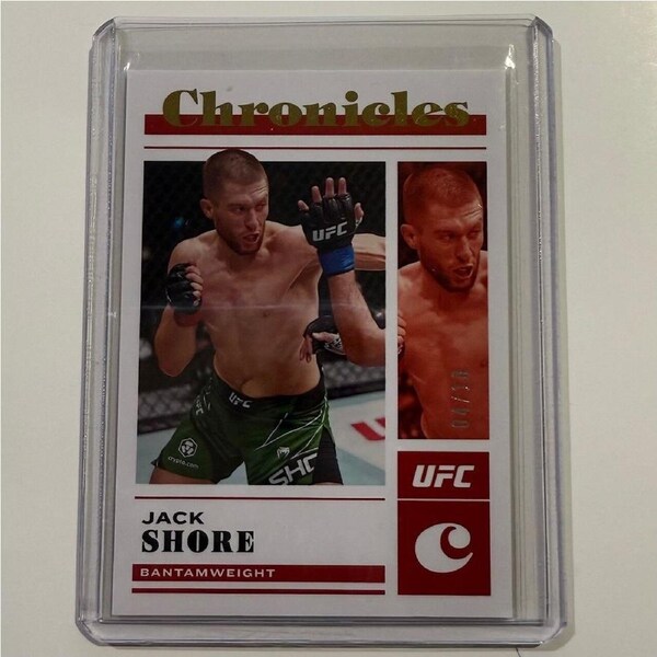 2023 Panini Chronicles UFC - JACK SHORE - GOLD 04/10 #27