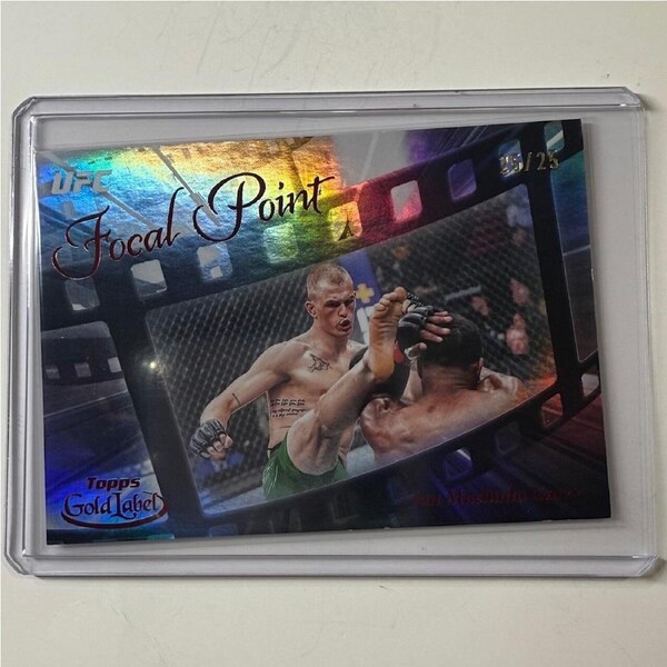 2024 Topps Gold Label UFC - IAN MACHADO GARRY Focal Point Red 25/25 BOOKEND #FP-1