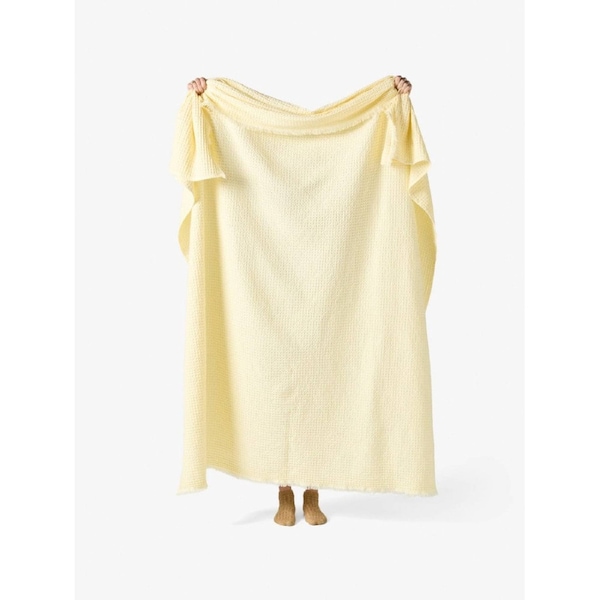 LINEN HOUSE SALTWATER - BUTTER THROW