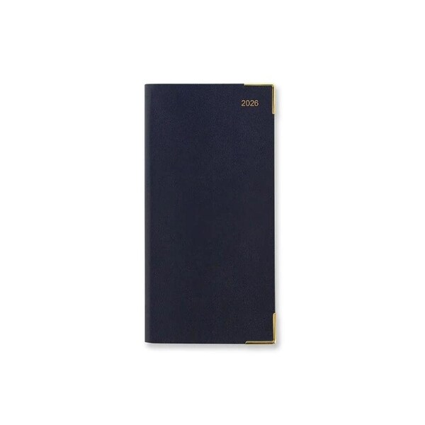 2026 Diary Letts of London Classic Slim Week to Page Dark Blue T75SBL