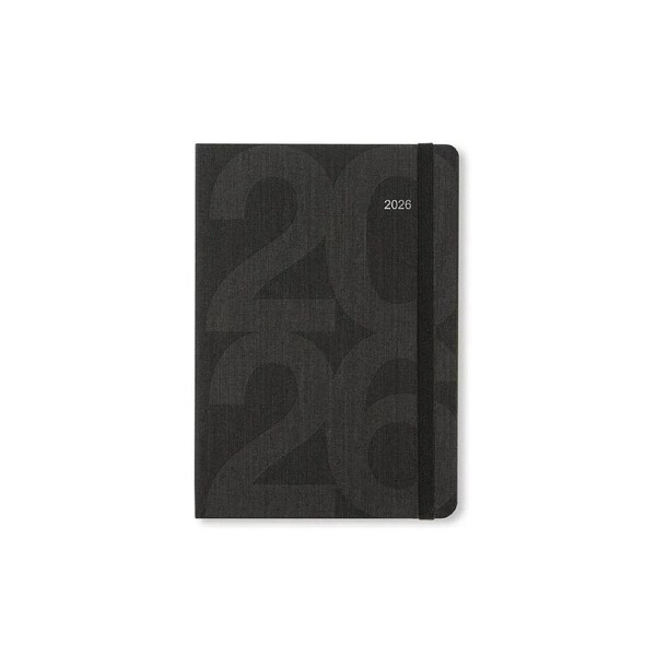 2026 Diary Letts of London Block A6 Week to View Black 081668