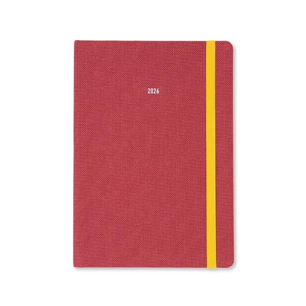 2026 Diary Letts of London Raw A5 Week to View Berry 082310