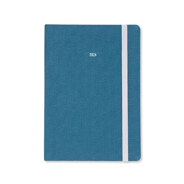 2026 Diary Letts of London Raw A5 Week to View Teal 082308