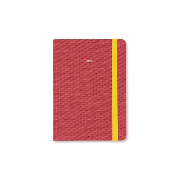 2026 Diary Letts of London Raw A6 Week to View Berry 082315