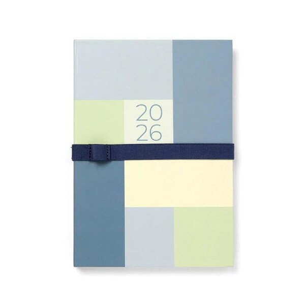 2026 Diary Letts of London Gradient A5 Week to View Blue 082571