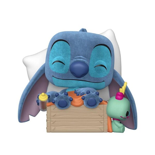 Funko Lilo & Stitch Sleeping Stitch In Box Flocked Pop! Plus Vinyl Figure