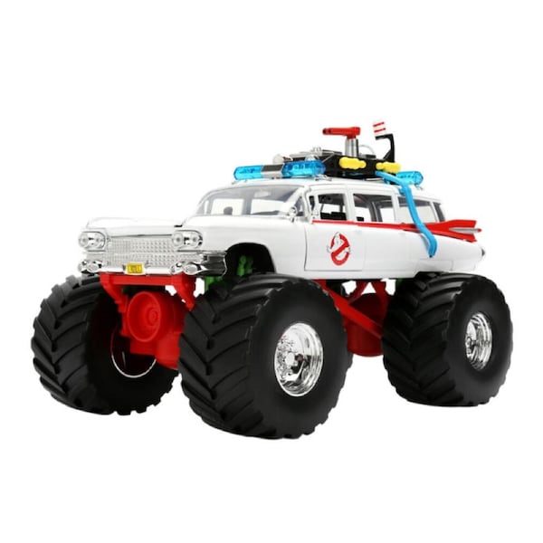 Jada 1:24 Scale Ghostbusters Ecto-1 Monster Truck Diecast Model