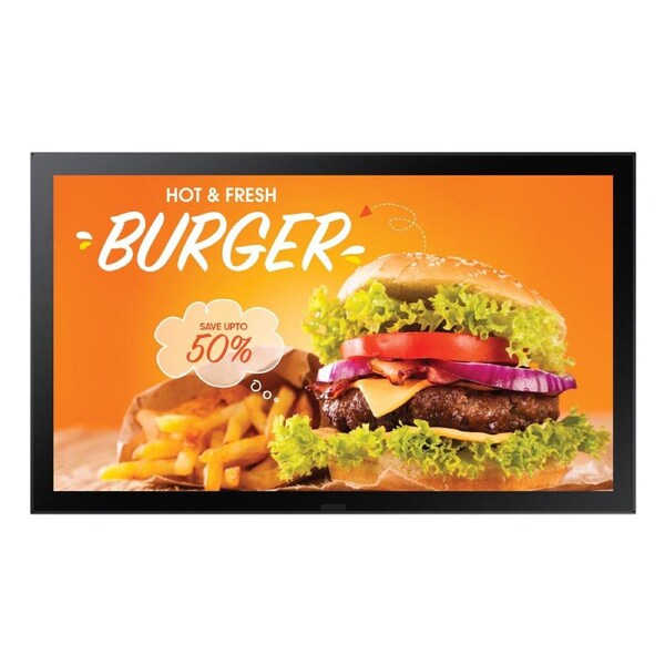 Samsung 24? (Ohb) Outdoor Ip66 Display, 24" Fhd, 1500Nits, Hdmi(2), Lan, 24H/7D, 3Yr