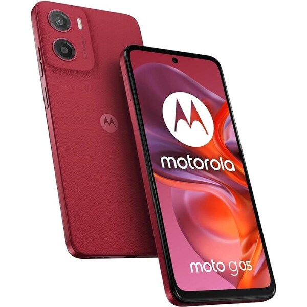 Motorola Moto G05 4GB 128GB Plum Red - Brand New