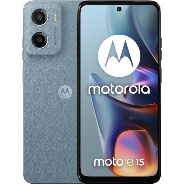 Motorola Moto E15 2GB 64GB Misty Blue - Brand New