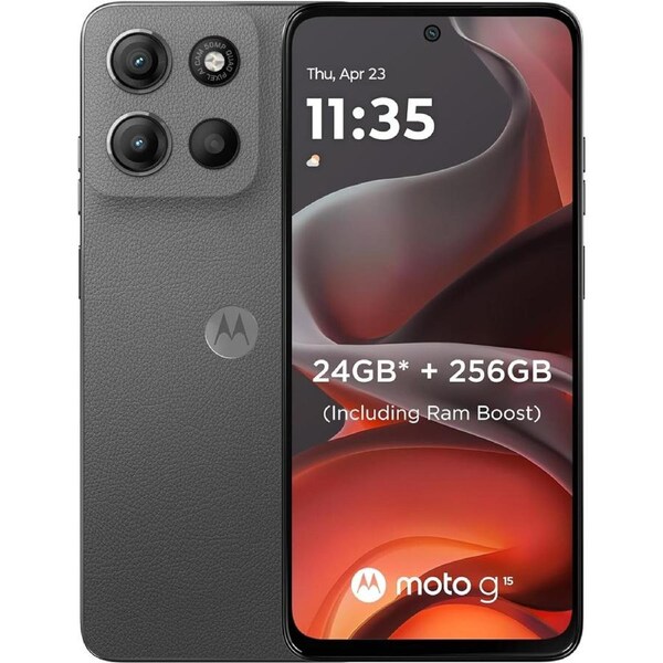 Motorola Moto G15 8GB 256GB Gravity Grey - Brand New