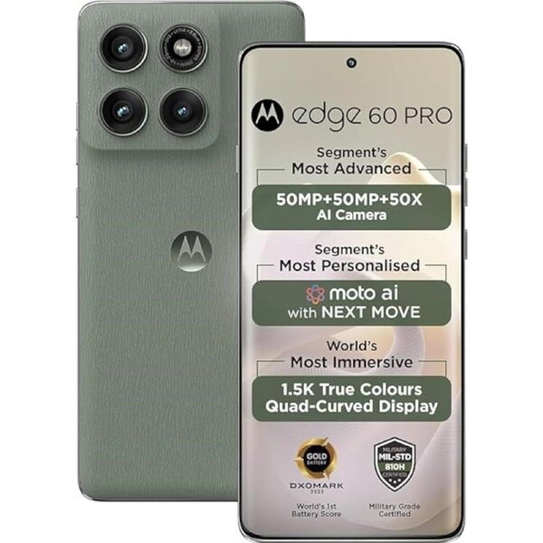Motorola Moto Edge 60 Pro 5G 12GB 512GB Shadow - Brand New