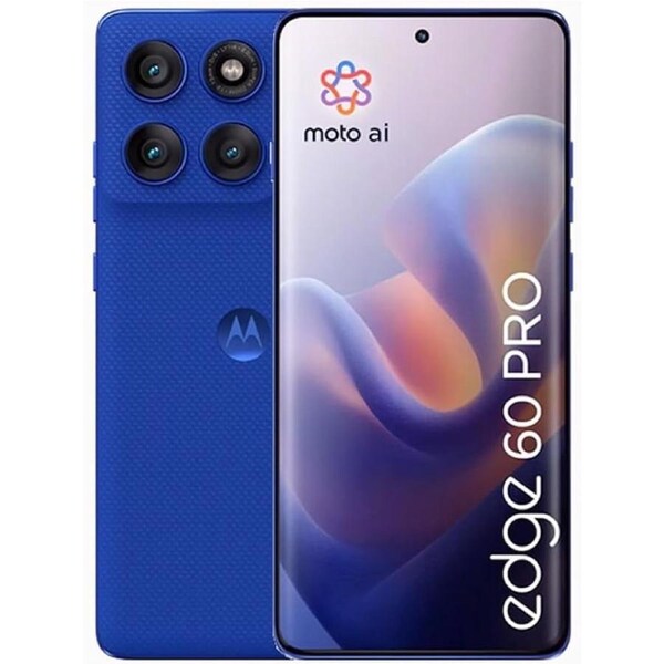 Motorola Moto Edge 60 Pro 5G 12GB 512GB Dazzling Blue - Brand New