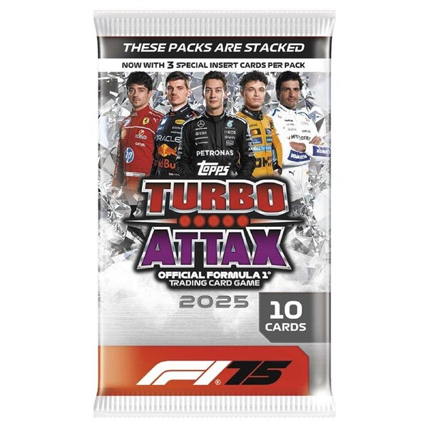 Topps Turbo Attax Formula 1 2025 Booster Pack
