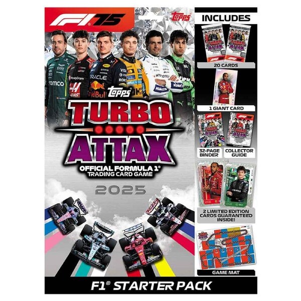 Topps Turbo Attax Formula 1 2025 Starter Pack