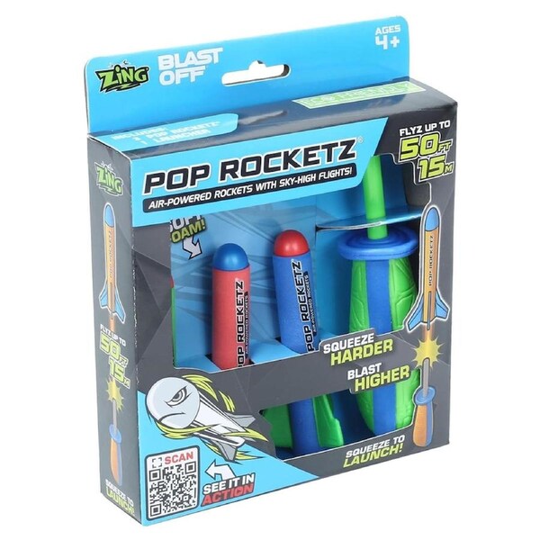 Zing Blast Off Pop Rocketz