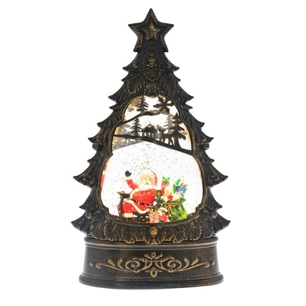 Gibson Gifts Christmas Light Up Musical Latern w/ USB Plug In 100x170x300mm