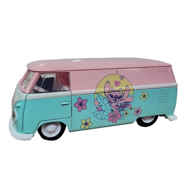 Jada 1:32 Scale Lilo & Stitch Angel Themed 1961 Volkswagon Bus Diecast Model