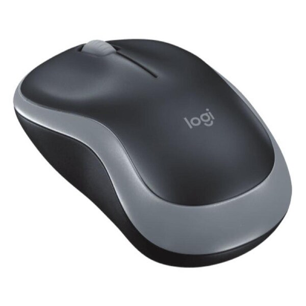 Logitech M185 Wireless Mouse - Grey
