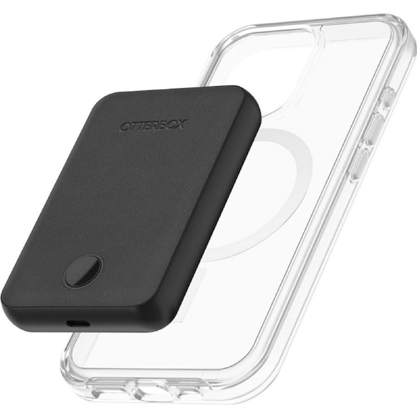 OtterBox Wireless Magnetic 5000mAh 7.5W USB-C Power Bank Black [78-81461]