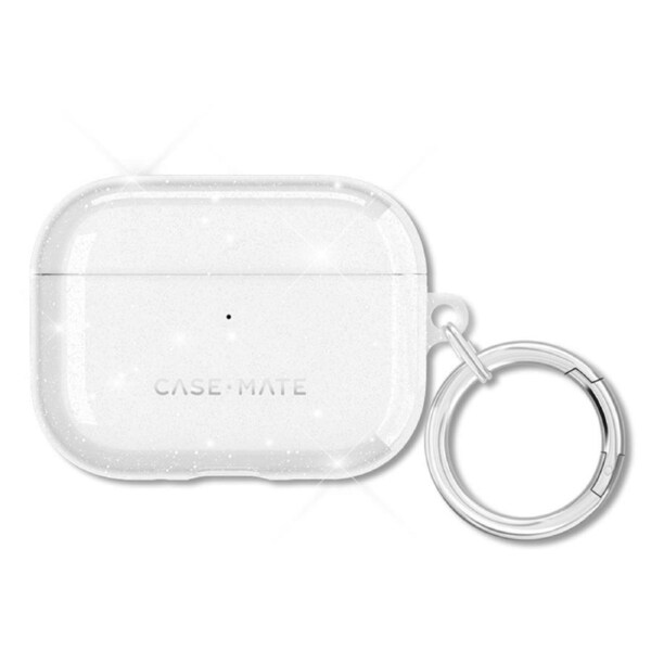 Case-Mate Twinkle AirPods Pro 3 Case Twilight Silver with Silver Carabiner [CM059344]