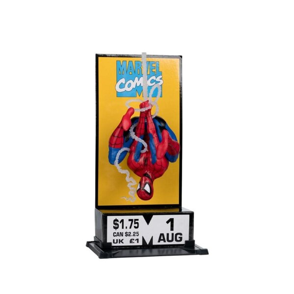 McFarlane Marvel Comics Spider-Man #1 1:10 Scale Posed Figure Corner Box