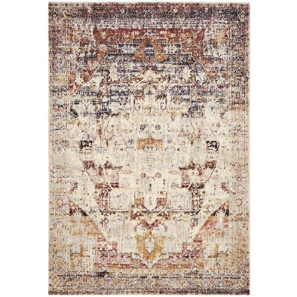 Rug Culture Abode Brown Silky Finish Vintage Look Rug 290X200CM