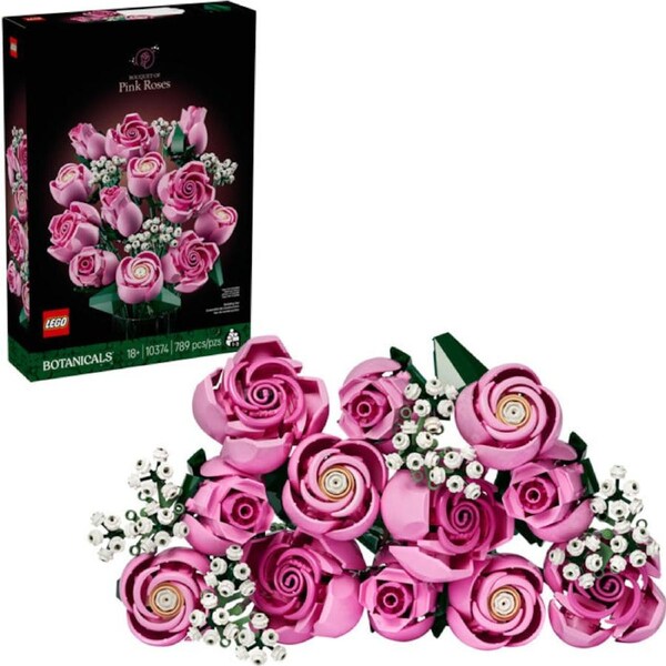 LEGO 10374 - Botanicals Bouquet of Pink Roses