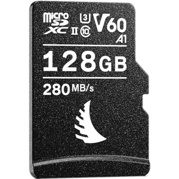 Angelbird AV PRO microSDXC V60 UHS-II 128 GB Memory Card with SD Adapter