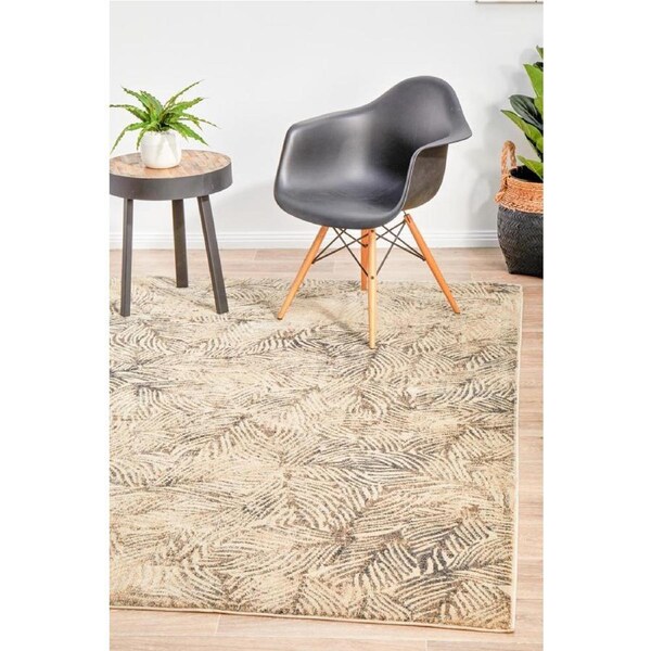 Rug Culture Abode Charcoal Silky Finish Contemporary Rug 230X160CM