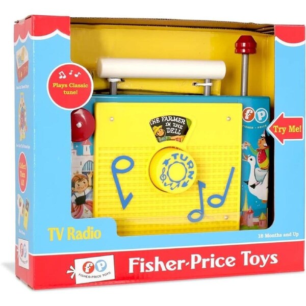 Fisher Price Classic Retro TV Radio
