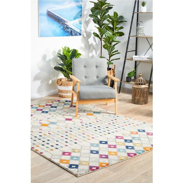 Rug Culture Multi Geometric Rug 230X160CM
