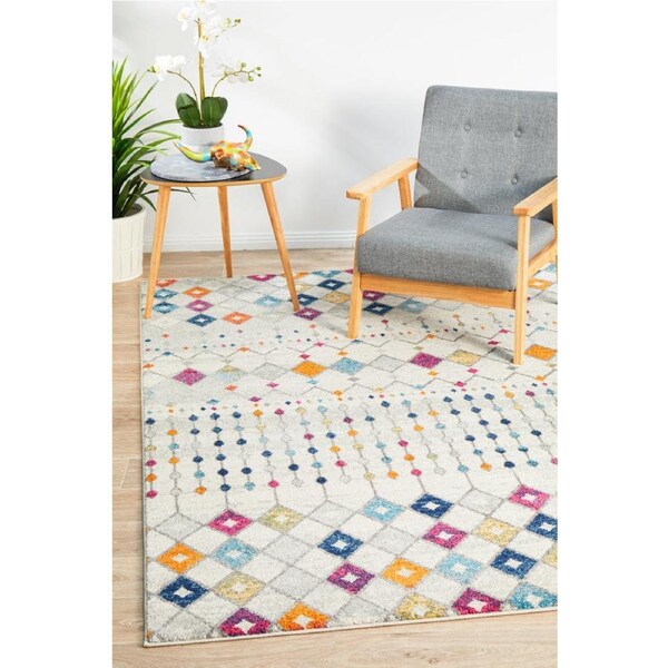 Rug Culture Multi Geometric Rug 290X200CM