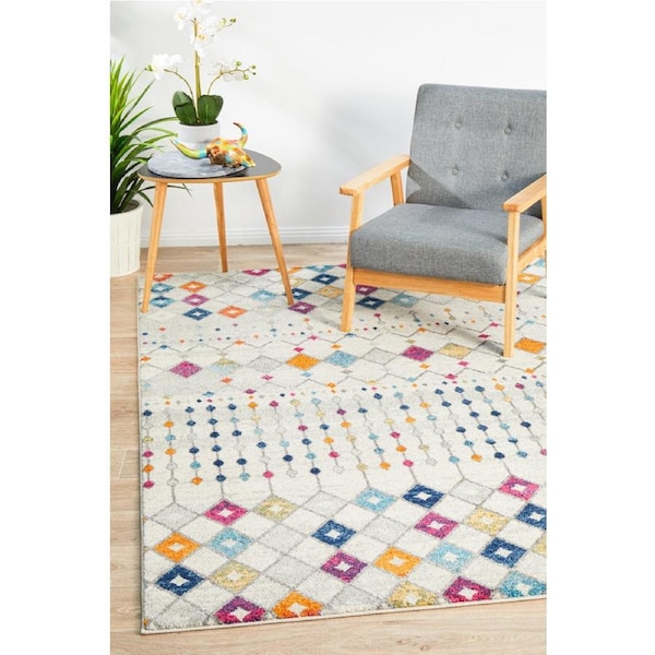 Rug Culture Multi Geometric Rug 330X240CM