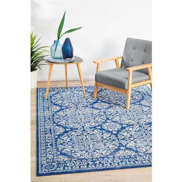 Rug Culture Navy Vintage Look Rug 330X240CM