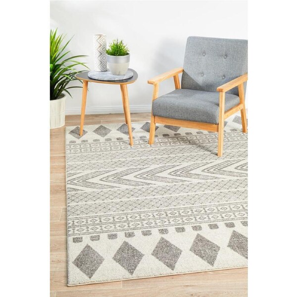 Rug Culture Monochrome Geometric Rug 230X160CM