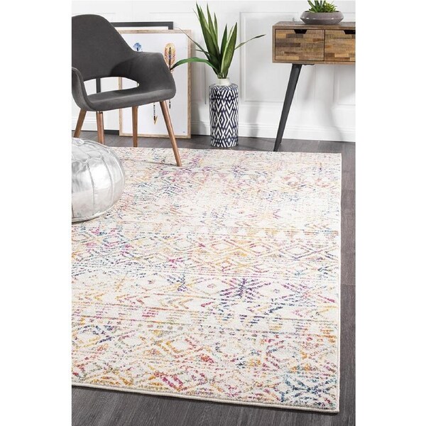 Rug Culture Multi Scandi Durable Rug 290X200CM