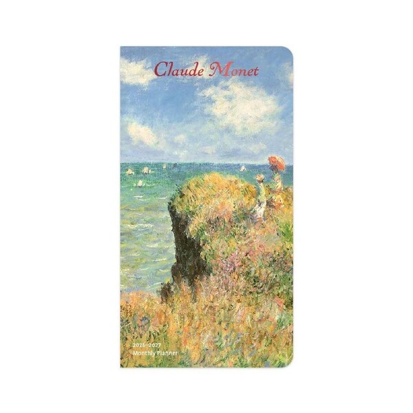 2026-2027 2-Year Planner Claude Monet Pocket Month to View, BrownTrout BT04651